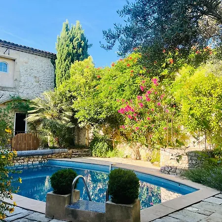 Πανσιόν La Maison Des Autres, Piscine Chauffee, D'hotes, Proche D'uzes, Nimes, Pont Du Gard, Ales
